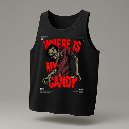 "HALLOWEEN" Styled Shadow Edition Tank Top