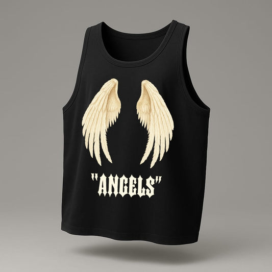 "ANGELS" Styled Shadow Edition Tank Top